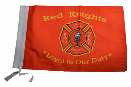 Merchandise Red Knights Motorradfahne